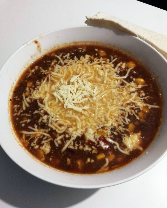 I Don't Know How To Photograph My Food So It Looks Nice, I Just Want It To Taste Good. I Love Making Chili - Fast And Delicious