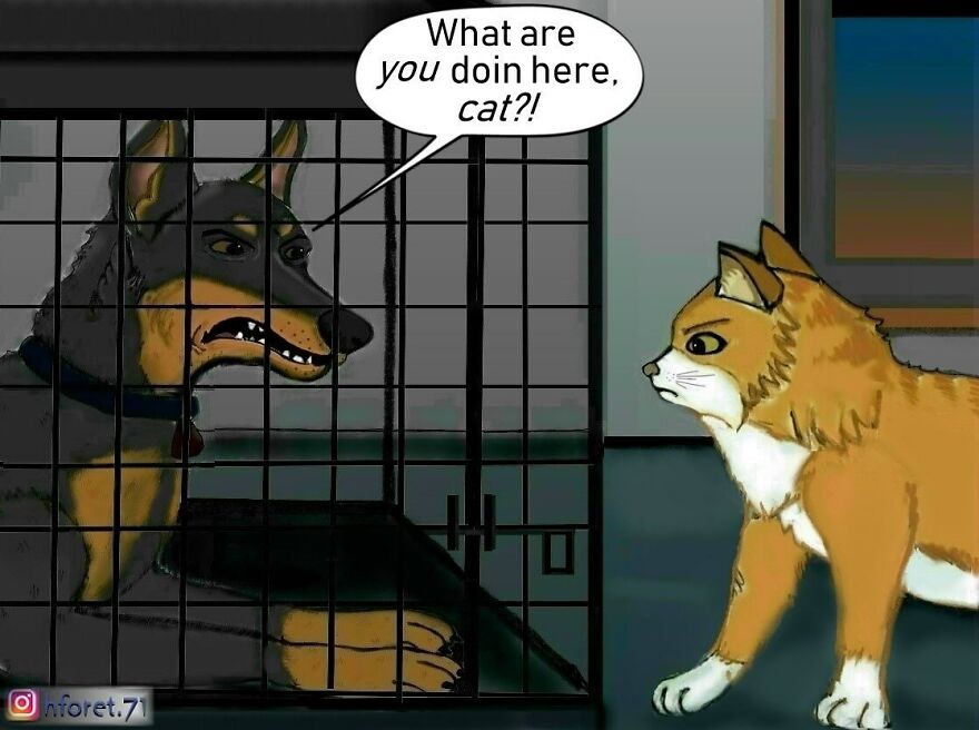 "Because I Hate Cages!!" Pilot Comic