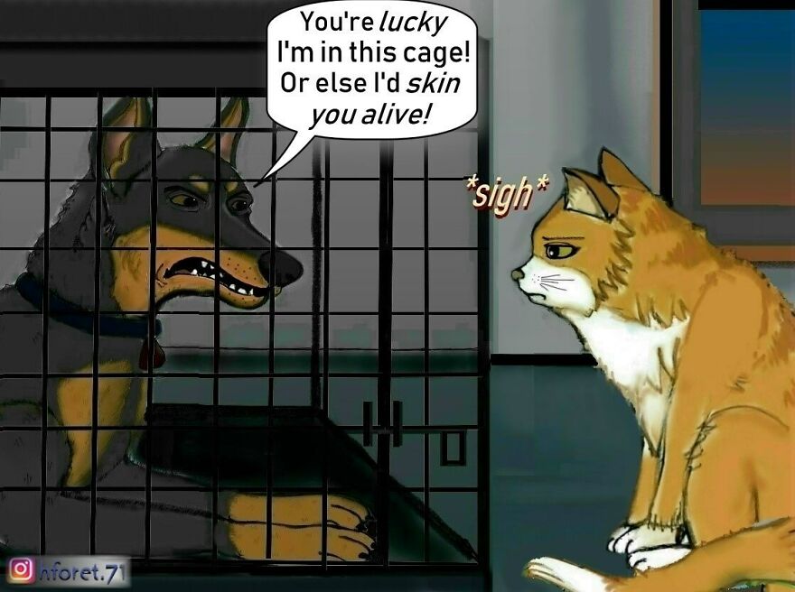"Because I Hate Cages!!" Pilot Comic