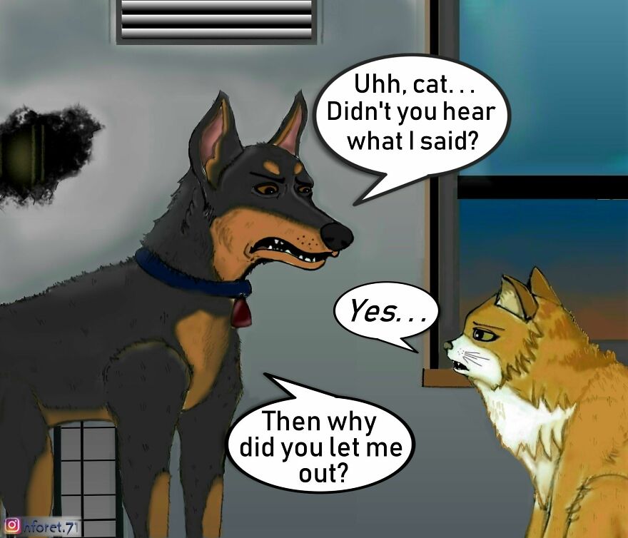 "Because I Hate Cages!!" Pilot Comic