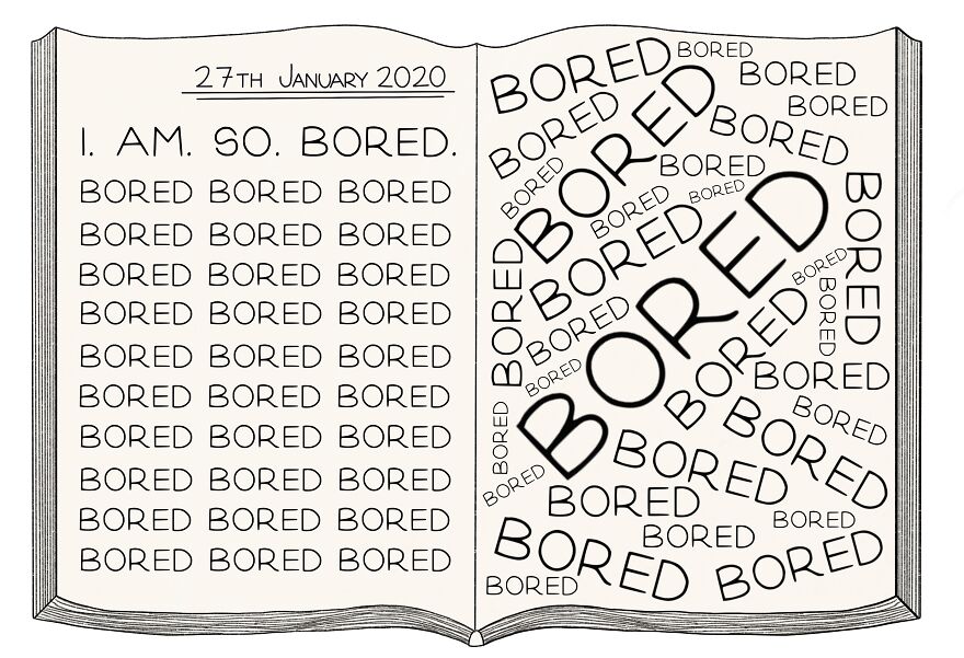 I Illustrated Some Of My Diary Entries From Lockdown