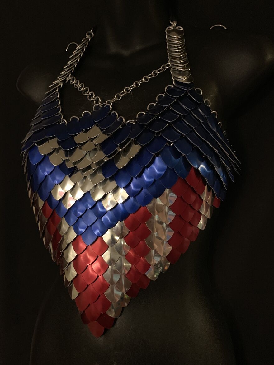 Captain America Inspired Scalemail