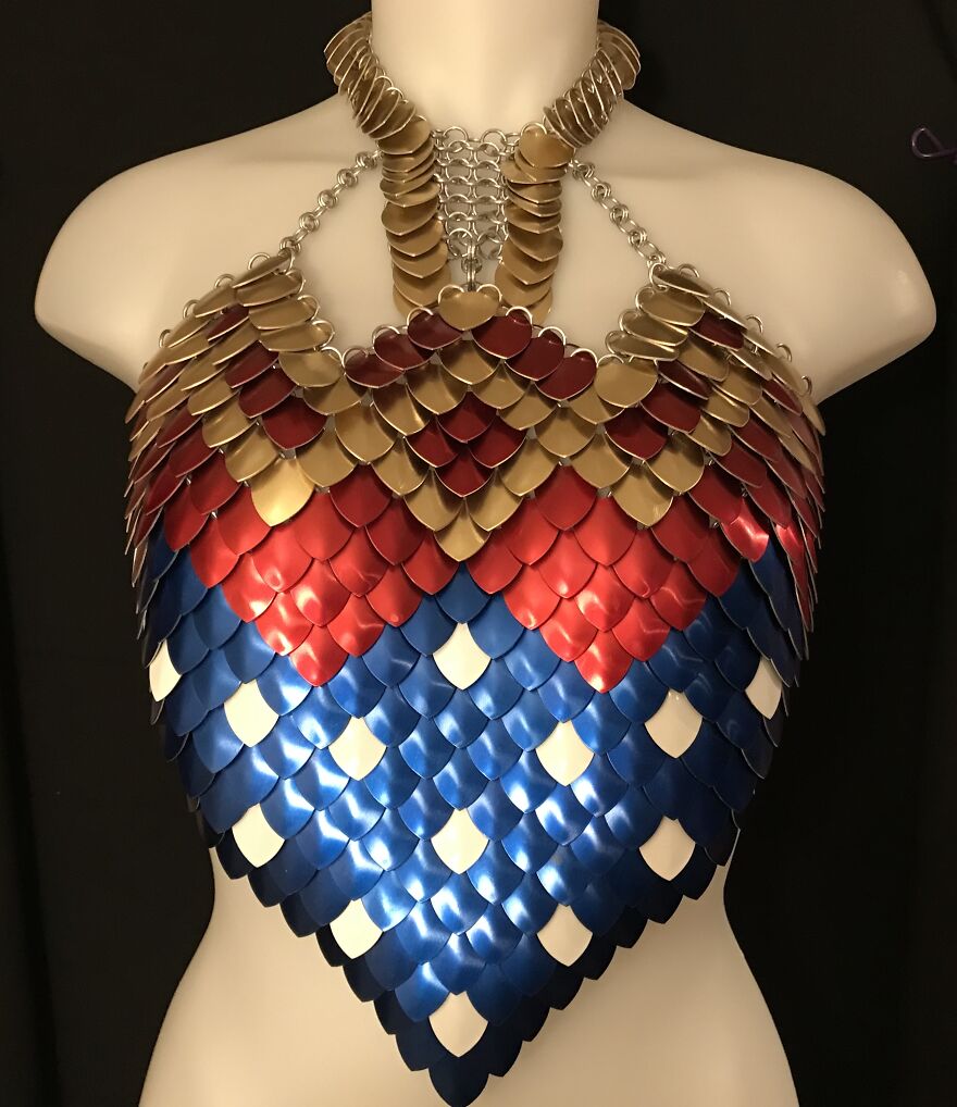 Wonder Woman Inspired Scalemail