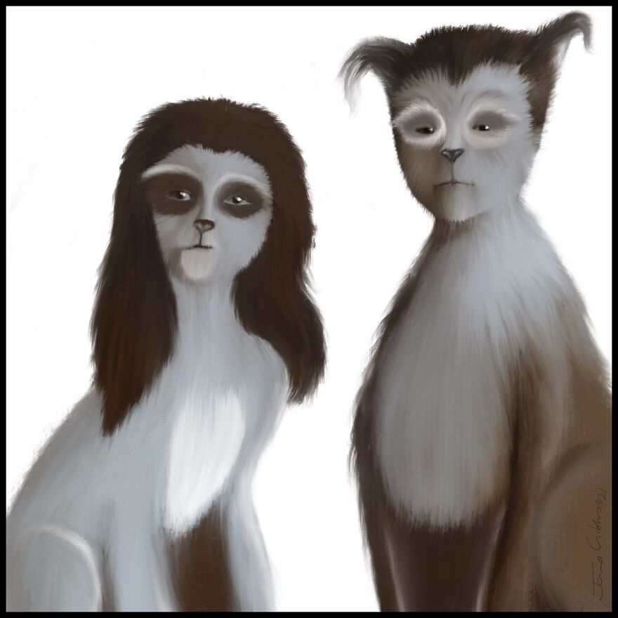 Making Art And Keeping Sane During The Pandemic Helps Me Reveal The Hidden Personalities Of Dogs And Cats And Their Human Counterparts! Making Art And Keeping Sane During The Pandemic Helps Me Reveal The Hidden Personalities Of Dogs And Cats And Their Human Counterparts!