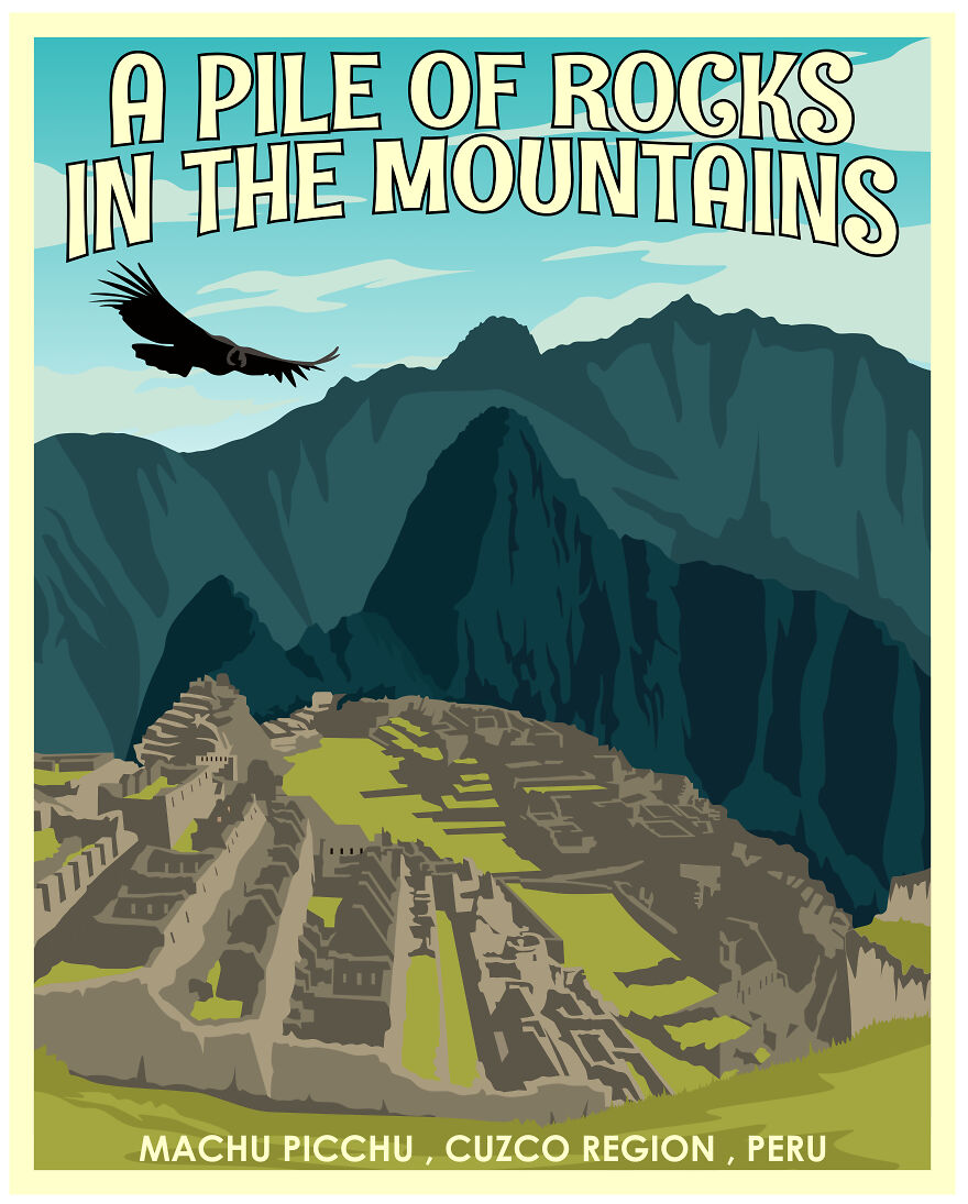 1-Star Reviews Turned Into Funny Travel Posters - Part 2