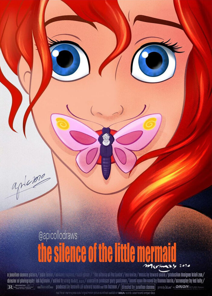 Movies-TV-Posters-Reimagined-Disney-Characters-Alex-Pick-Apicollodraws