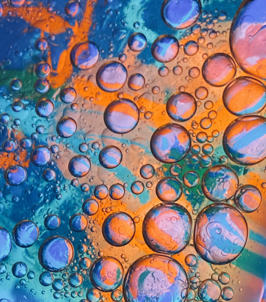 Oil And Water Photographs