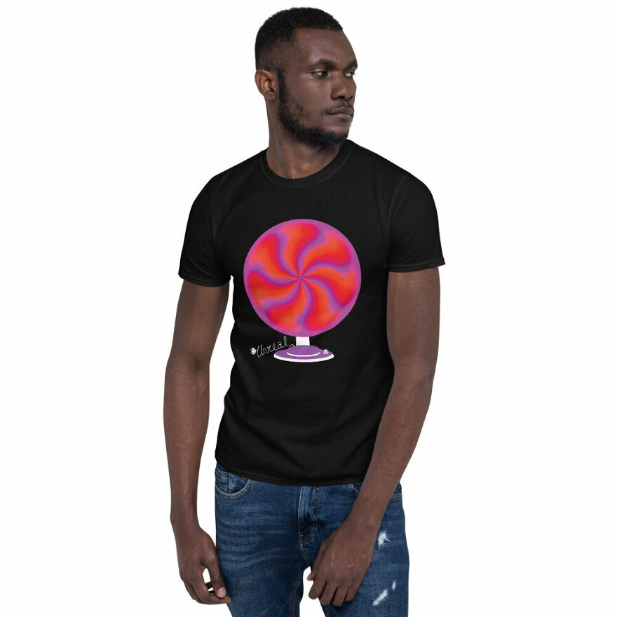 I Love Optical Illusion So I Made 13 Funny Designs On The Shirts.