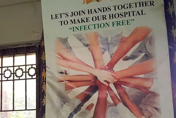 "Join Hands" To Make Hospitals "Infection Free"
