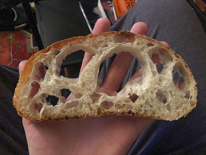 I Got This Bread From Whole Foods. More Like Hole Foods