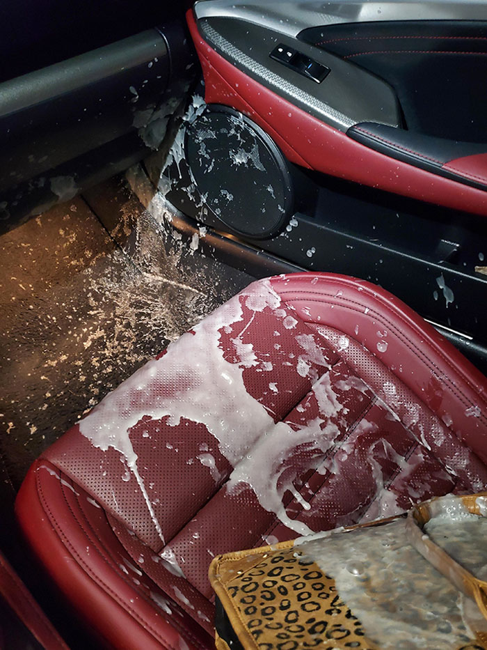 Candle Left In The Car During A Heatwave. Exploded When I Picked It Up