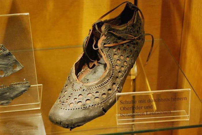 A Well-Preserved Shoe Worn By A Roman 2,000 Years Ago