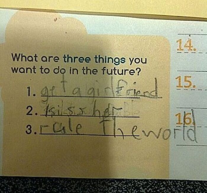 26 Hilarious Kids’ Test Answers That Are Too Brilliant To Be Wrong