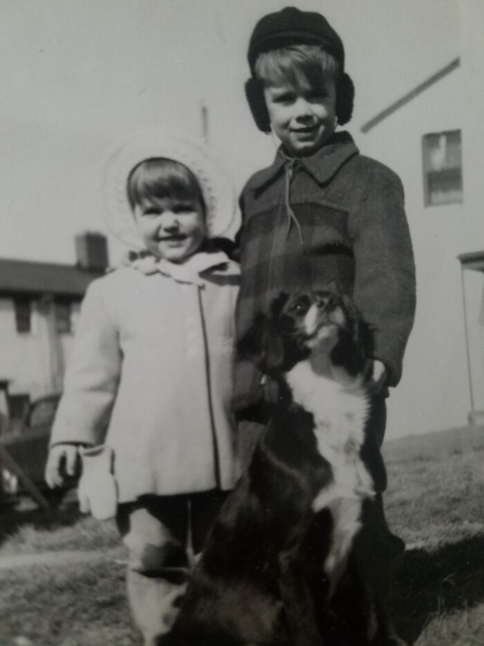 I Was 2, My Brother Was 4 (1949). The Dog Was Named Boo-Boo. Guess Who Named Her.