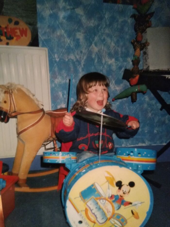 Was Born A Rocker! Me In The Mid 90's