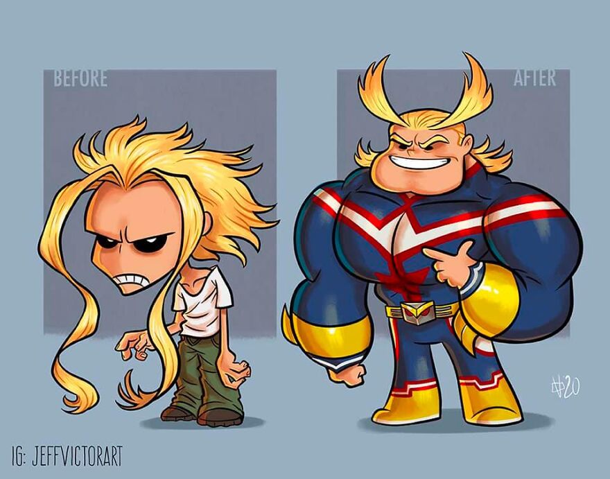 All Might From "My Hero Academia"