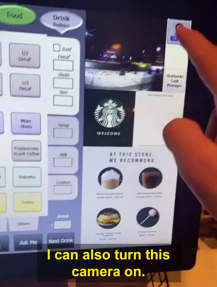 Starbucks Drive-Thru Employee Reveals Customers Are Not Aware They're Being Watched When Ordering