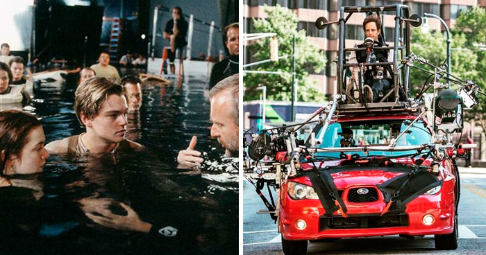 30 Photos That Reveal The Tricks That Filmmakers Used In Their Movies