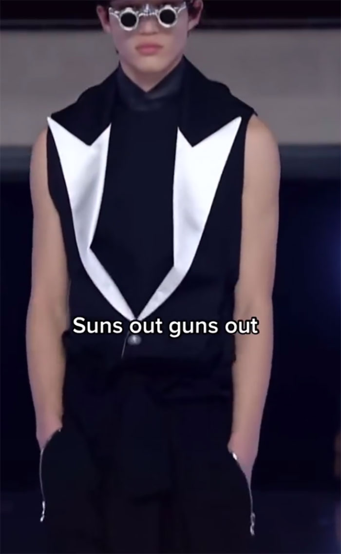 Model Shares What Goes Through His Mind During His Runway Walk And People Think It's Hilarious