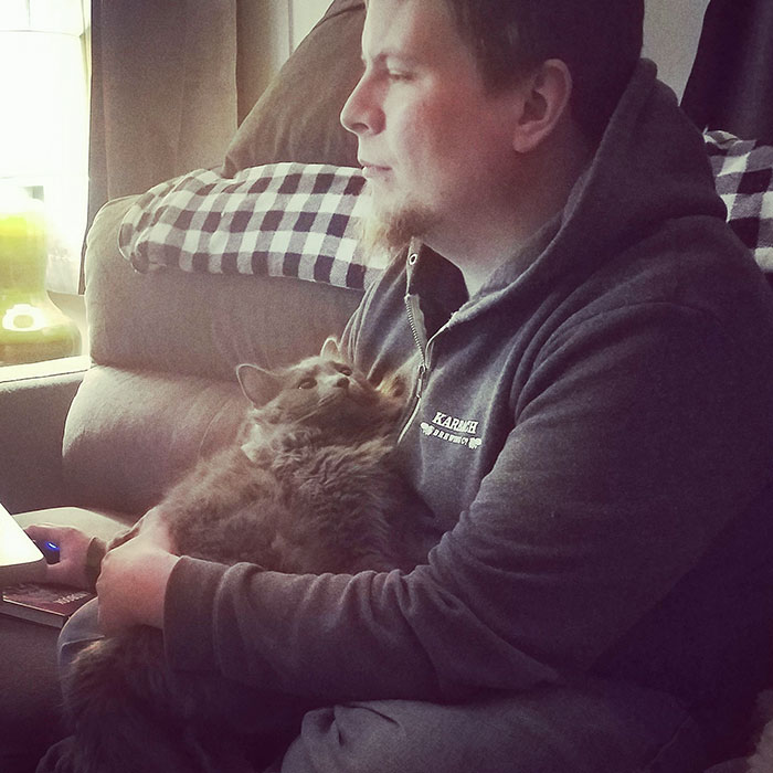 My Cat, Taco, Is More In Love With My Boyfriend Than Anyone Else In The World