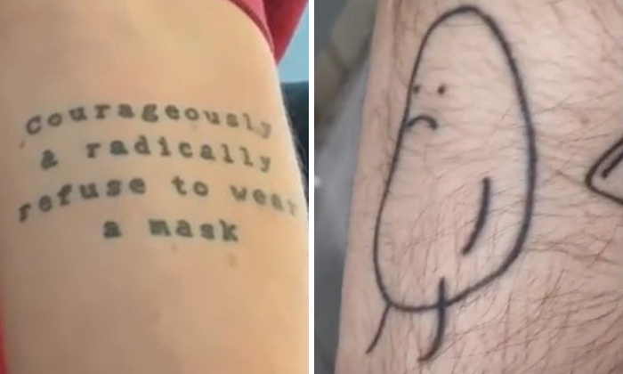 “What’s The Dumbest Tattoo That You’ve Ever Gotten?” – 30 People Show Theirs