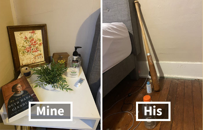 Women Are Comparing Their Side Of The Bed Vs. Their Boyfriends’, And People Find The Similarities Between Men Hilarious
