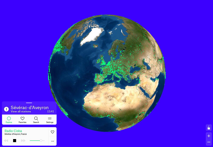 Turns Out, There’s An Online Map That Allows People To Tune In To Any Radio Station Around The Globe