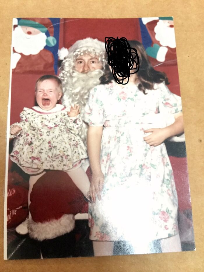 I Wasn’t A Fan Of Santa When I Was A Baby.