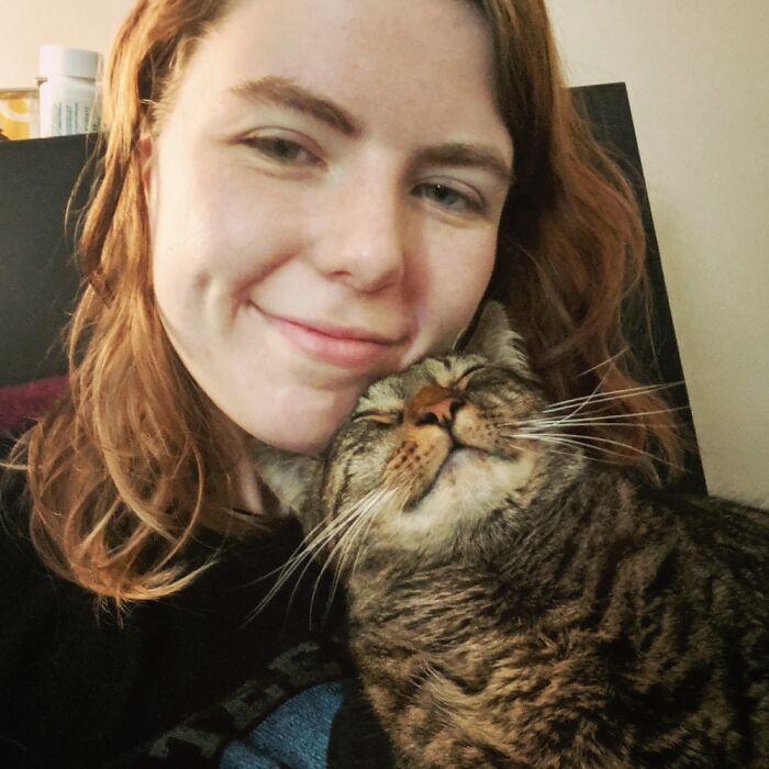 Me And Pippin! He Likes Face Cuddles.