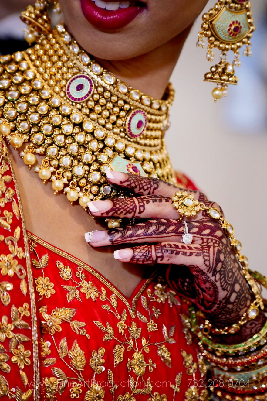 Indian Wedding Bridal Portrait Photography