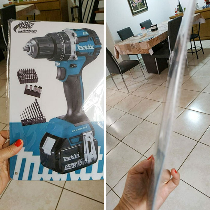 My Dad Bought A Drilling Machine On Wish. This Just Arrived
