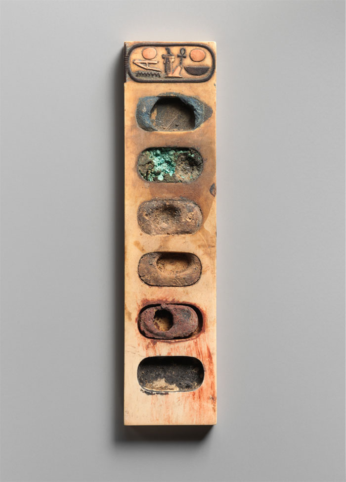 A 3,400-Year-Old Artist's Palette Found In Egypt