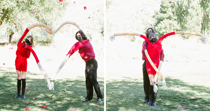 My ‘Socially Distanced’ Valentine’s Shoot With A Few Plot Twists
