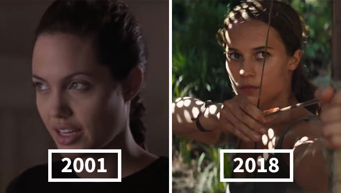 18 Then And Now Photos Showing How Popular Female Film Characters Changed