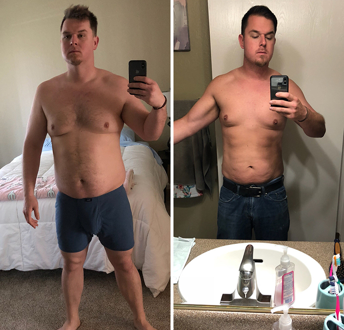 8 Weeks Progress, Same Weight