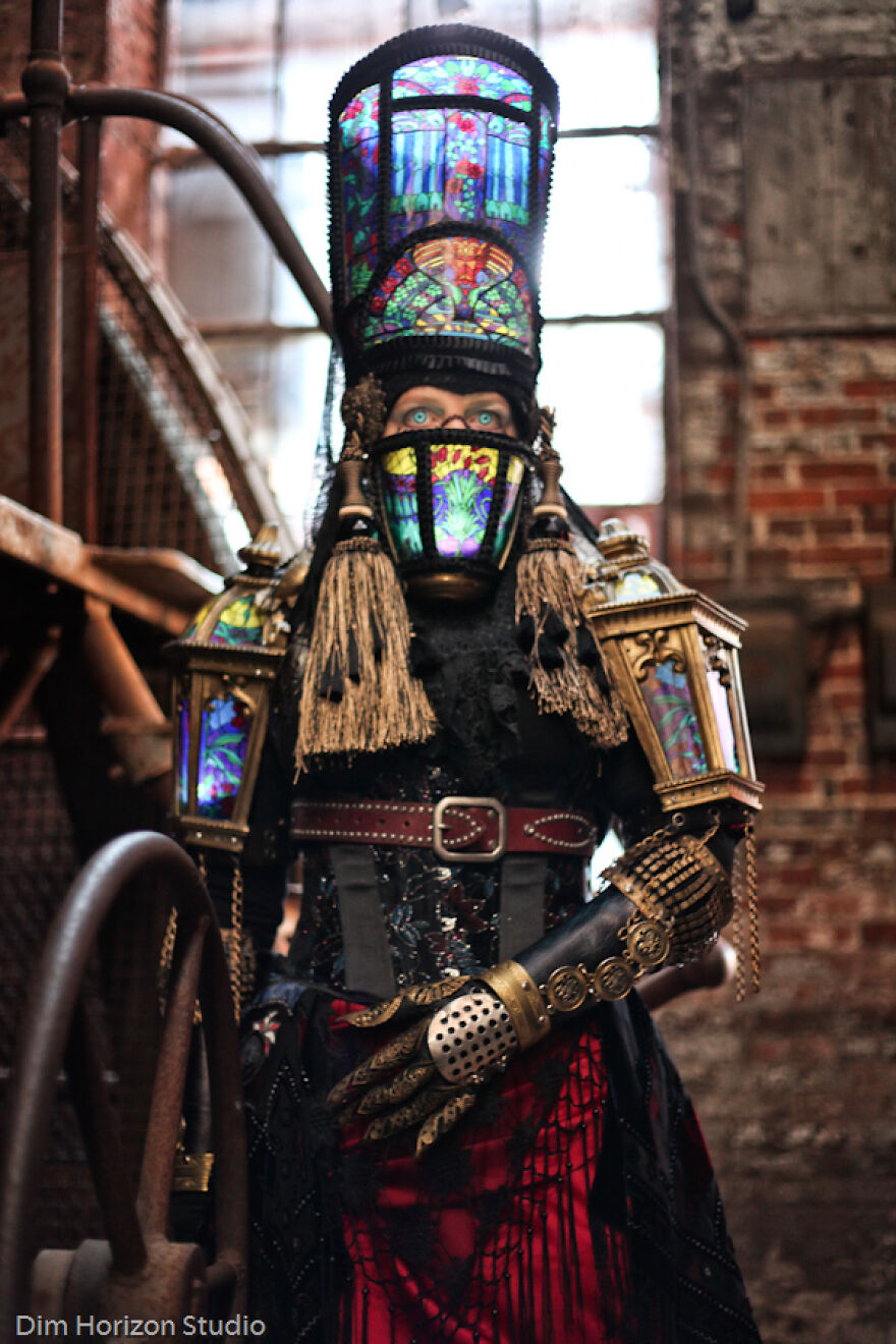 The Junky Backstory Of A Viral Stained Glass Costume Image The Junky Backstory Of A Viral Stained Glass Costume Image