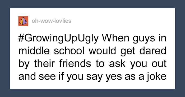 People Growing Up Bullied And Thinking They Were Ugly Just Got The Coolest Response Online