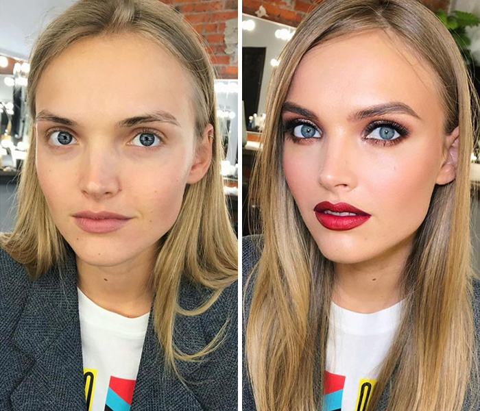 30 Before And After Pics Of Women Who Got Hollywood-Like Transformations From This Makeup Artist