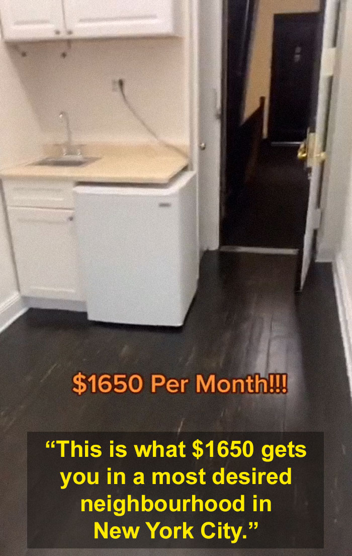 New York City's “Worst Apartment Ever” Tour Goes Viral With 20M People Getting Surprised By How Bad It Is