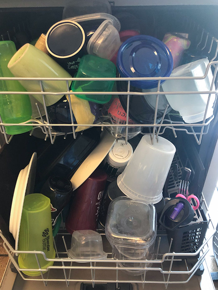 How My Wife Loads The Dishwasher