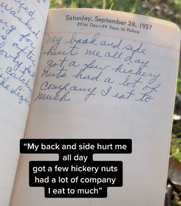 Diary From 1957 Found In Thrift Store Shows What A Housewife’s Life Was Like Back Then (Updated) Diary From 1957 Found In Thrift Store Shows What A Housewife’s Life Was Like Back Then (Updated)