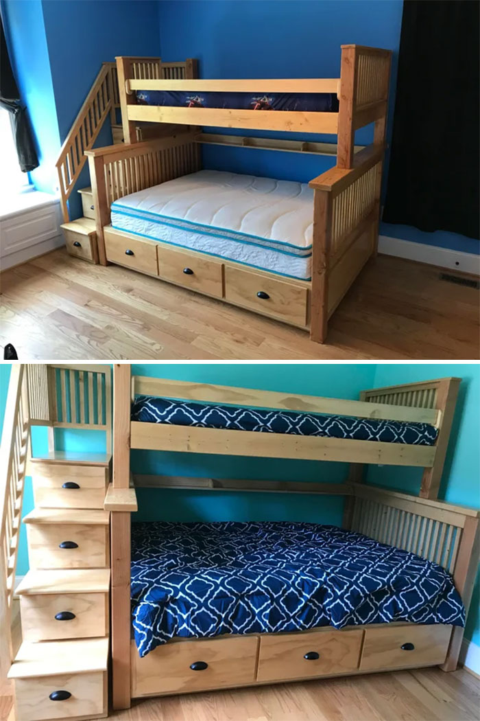 Bunk Beds I Built For Grandchildren