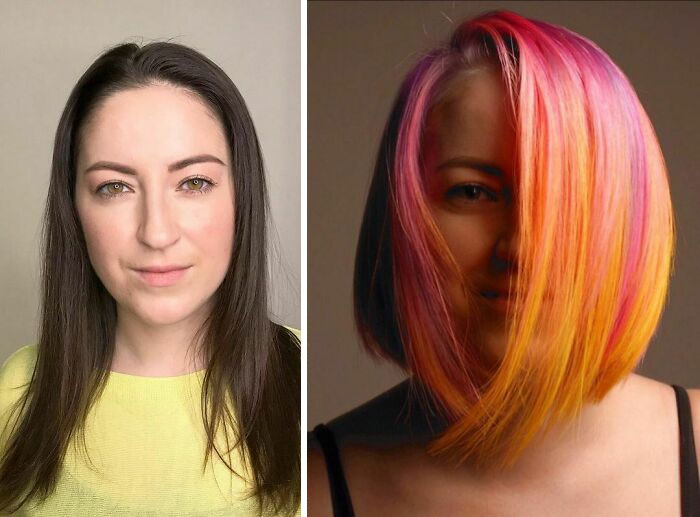 28 Women Who Chose An Unusual Color For Their Hair And Ended Up Looking Badass