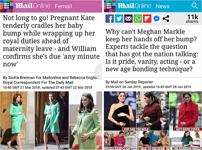 Meghan Said She Knew The Media Was Biased And That There Was A Double Standard For How Things Were Reported About Her And Kate