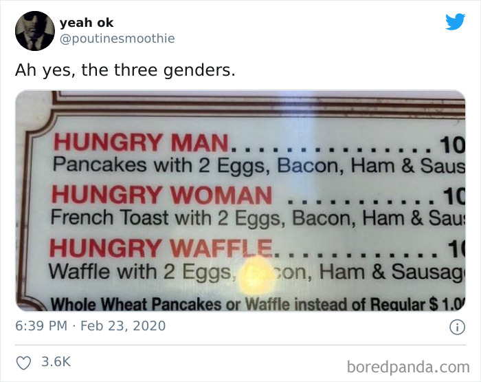 Which Brunch Are You: Man, Woman Or Waffle?