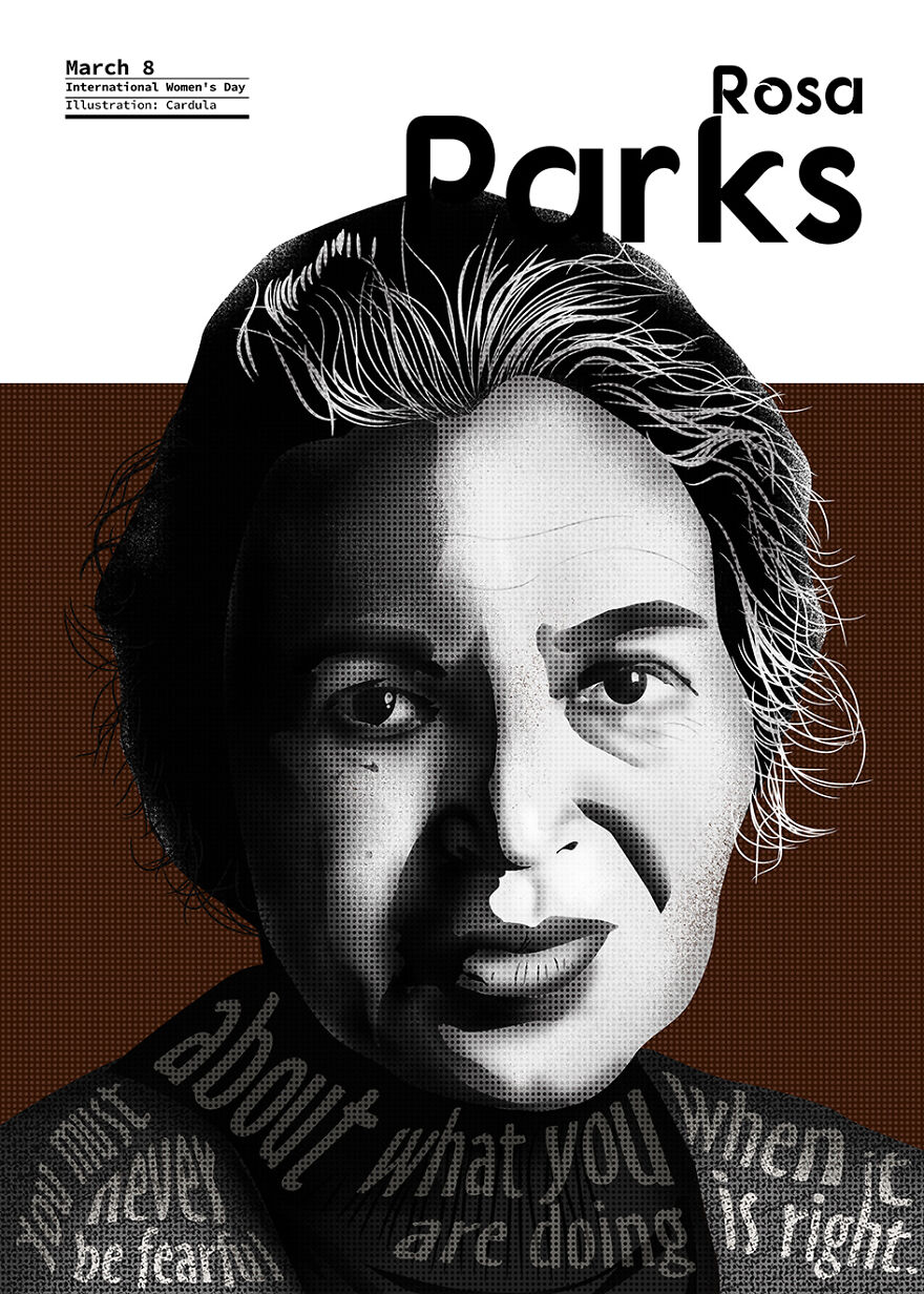 Rosa Parks (February 4, 1913 – October 24, 2005) Was An American Activist In The Civil Rights Movement Best Known For Her Pivotal Role In The Montgomery Bus Boycott. The United States Congress Has Called Her "The First Lady Of Civil Rights" And "The Mother Of The Freedom Movement"