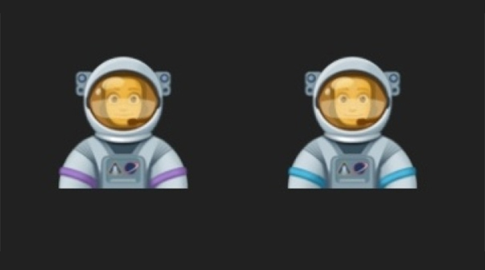 Astronaut Emojis On Android, Thankfully They've Marked Their Gender