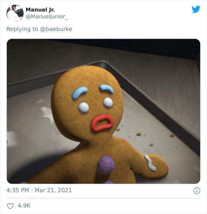 Gingy The Gingerbread Man, Voiced By Conrad Vernon, In The Shrek Series