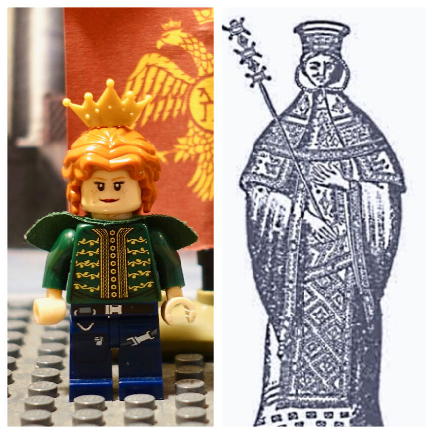 Empress Theodora Palaiologina, LEGO And Actual