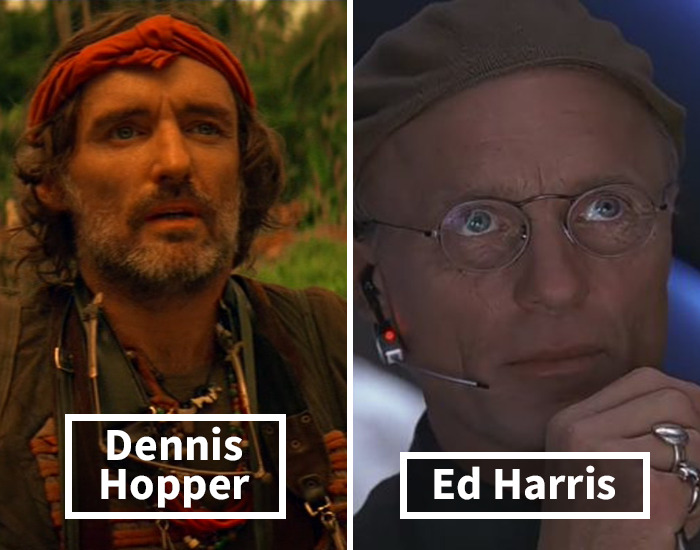 Dennis Hopper Was Replaced By Ed Harris In The Truman Show